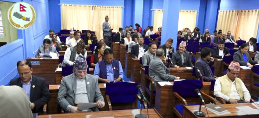 बाग्मती प्रदेश सभाबाट नीति तथा कार्यक्रम पारित